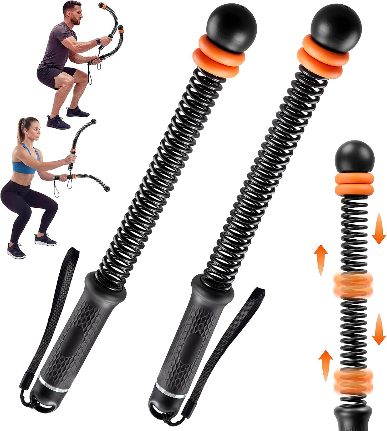 Battle Rope Exercise - Cordes de combat réglables sans corde