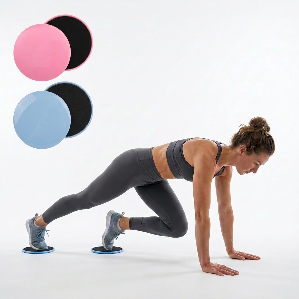 Yoga Fitness Pilates - Plaques de glissement pour l'entraînement du