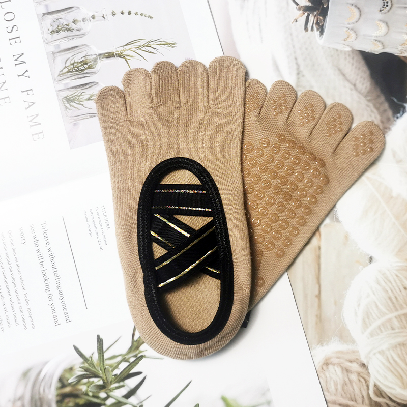 Yoga Fitness Band - Chaussettes de Yoga à cinq doigts