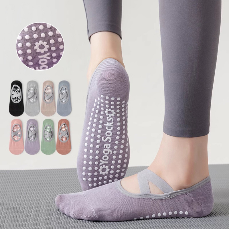 Yoga Fitness Band - Chaussettes de Yoga respirantes à fond