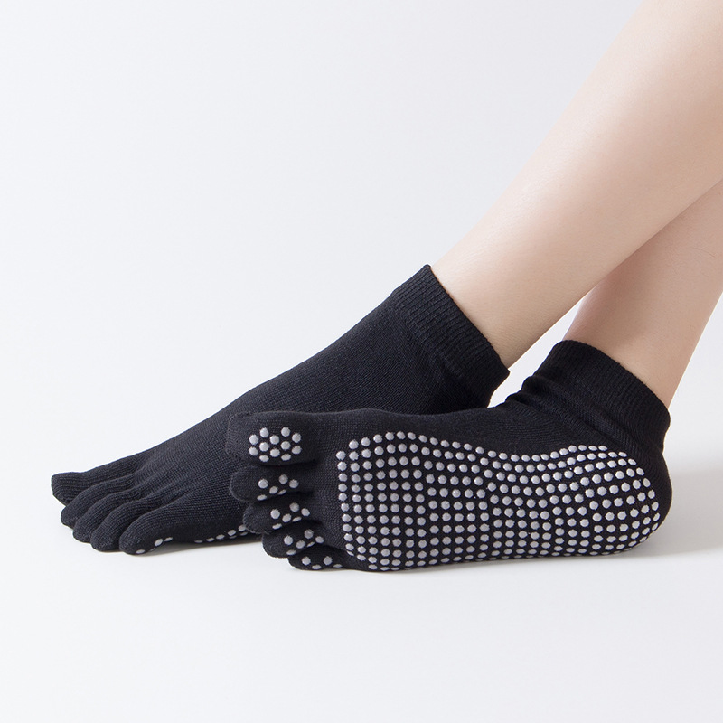 Yoga Fitness Promotion - Chaussettes de yoga antidérapantes pour femmes,