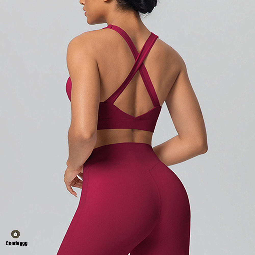 Yoga Fitness Stretching - Soutien-gorge de sport pour femme avec
