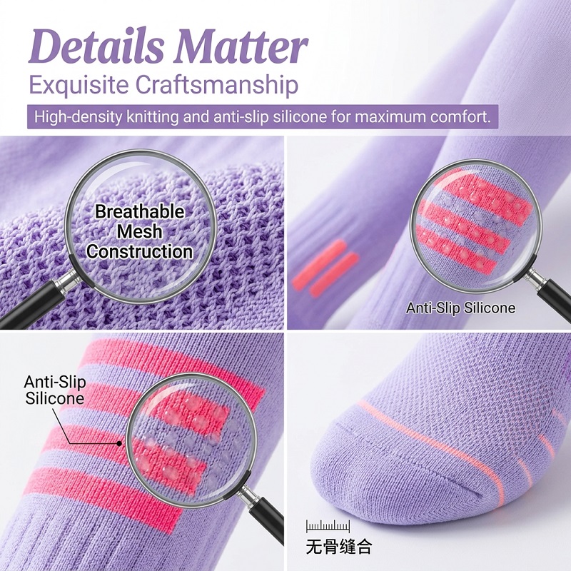 1/6 Paires de Chaussettes Long - Yoga & Fitness Classes By Niharika Zirakpur Reviews avis et prix