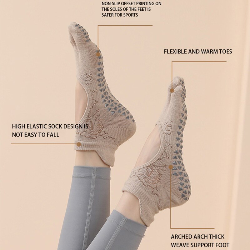 Chaussettes de yoga coordonnan - Yoga Fitness Girl avis et prix
