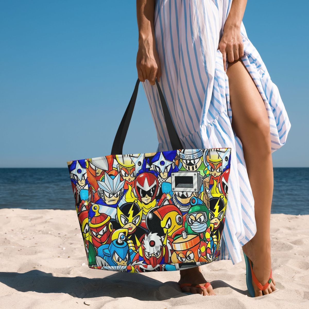 Sac fourre-tout de plage Mega  - Yoga Fitness Video avis et prix