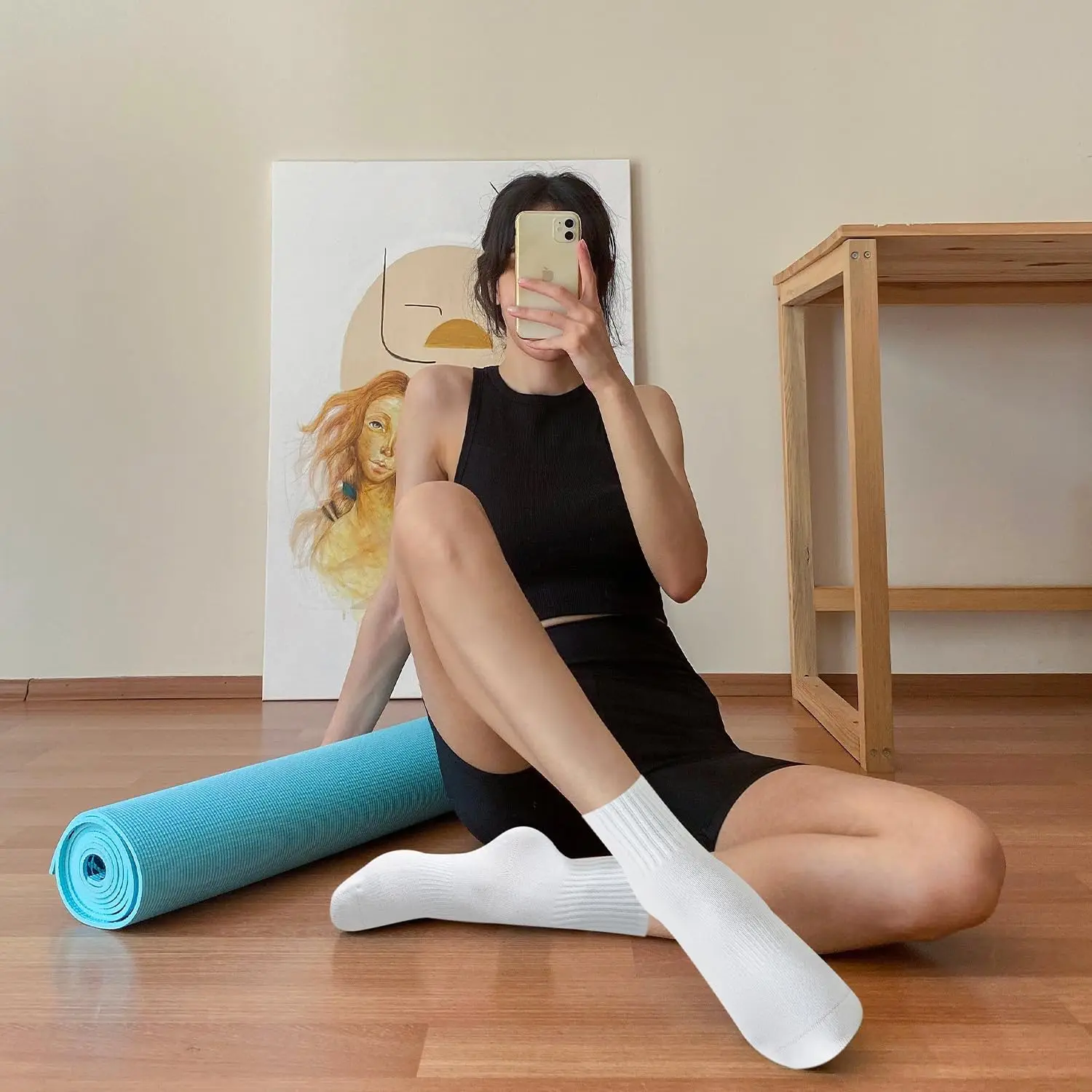 4 paires de chaussettes de yog - Yoga & Fitness Classes By Niharika Zirakpur Reviews avis et prix