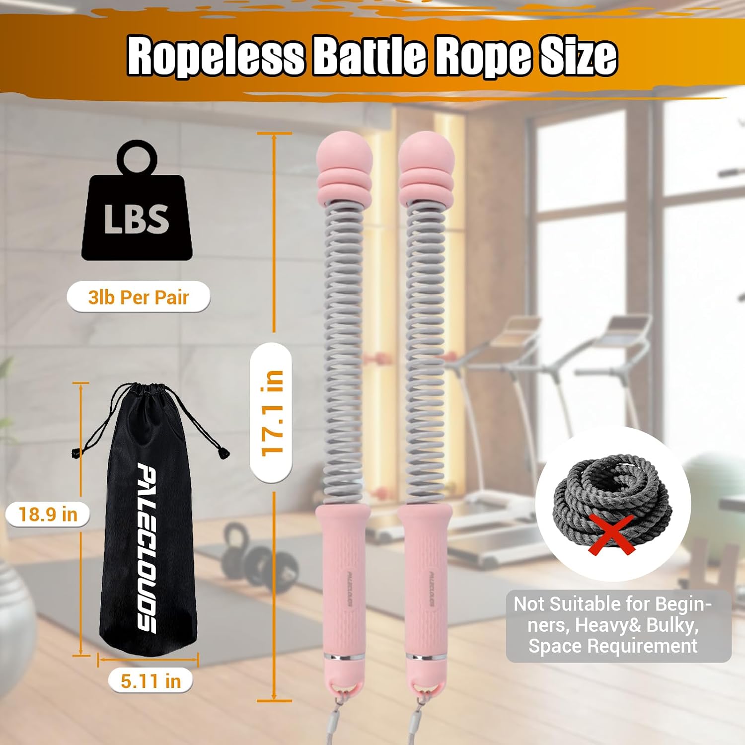 Cordes de combat portables san - Battle Rope Exercise avis et prix