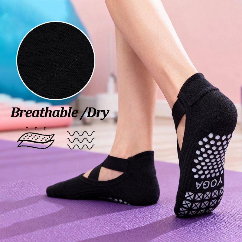 Chaussettes de yoga antidérapa - Yoga Fitness Band avis et prix