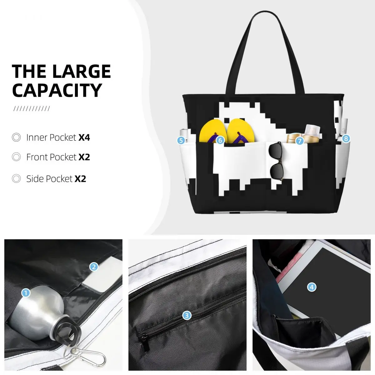 Sac fourre-tout de plage, de s - Yoga Fitness Video avis et prix