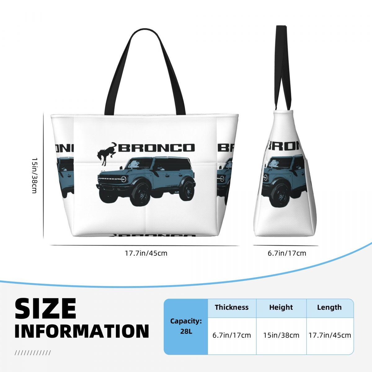 Zone 51 bleu Ford Bronco MURIC - Yoga Fitness Zone avis et prix