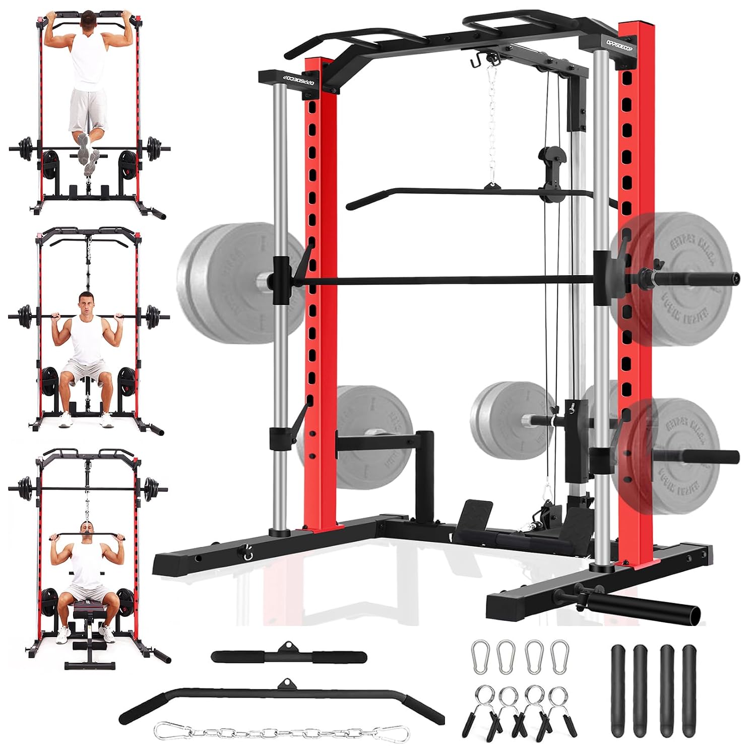 Machine Smith tout-en-un avec  - Lat Pulldown Bar avis et prix