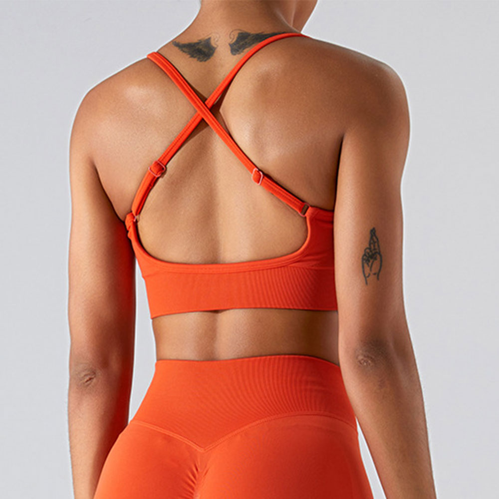 Soutien-gorge de sport croisé  - Yoga Fitness Stretching avis et prix