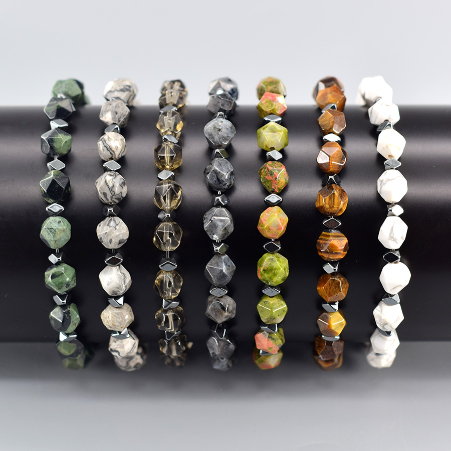 Bracelet en pierre de jaspe un - Yoga Fitness Promotion avis et prix