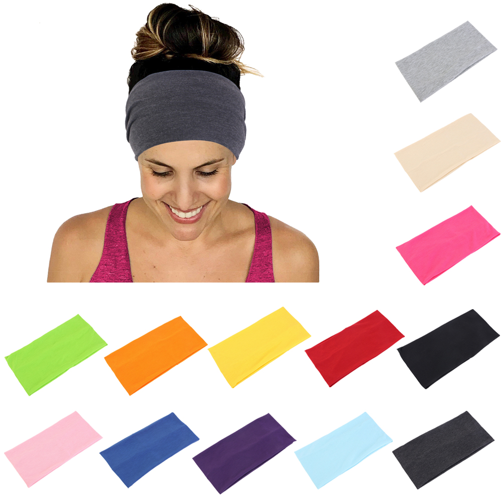 Bandeau unisexe couleur unie,  - Yoga Fitness Band avis et prix